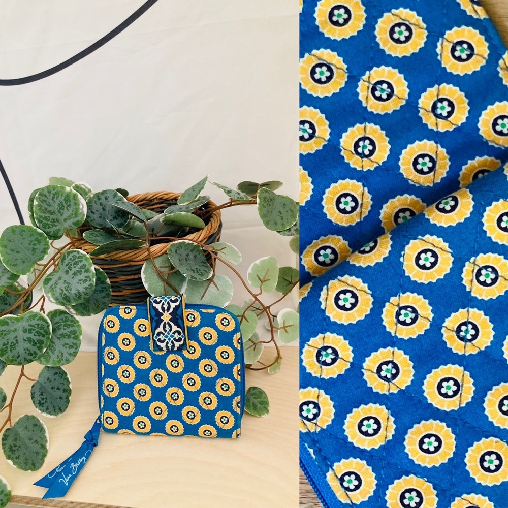 Vera Bradley Riviera Blue Wallet